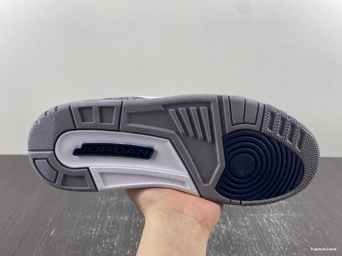 HYPE Jordan Navy 3 CT8532-140 Air Midnight 0814